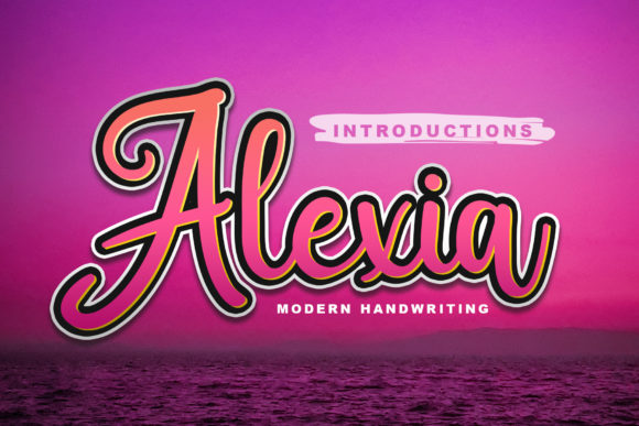 Alexia: Elegant Script Font for Web Design