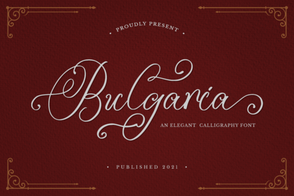 Bulgaria: A Script Font for Elegant Design