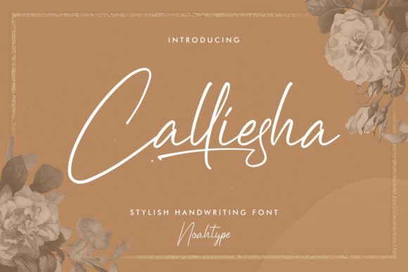 Calliesha: A Classy Script Font