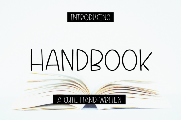 Handbook: A Handwritten Font for Editorial Design