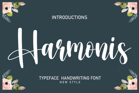 Harmonis: A Handwritten Font for Elegant Design