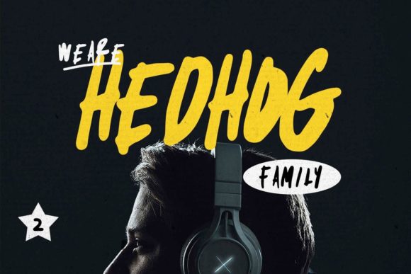 Hedhog: A Handwritten Font for Creative Campaigns