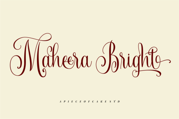 Maheera Bright Font for Business