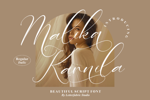 Malika Karnila: A Luxurious Script Font