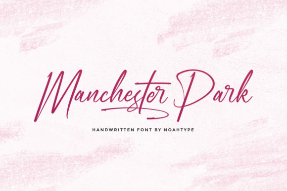 Manchester Park: A Script Font for Elegant Design