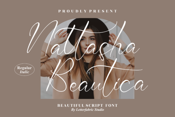 Nattasha Beautica: A Font for Polished Branding
