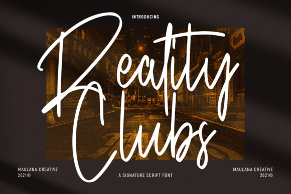 Reality Clubs: A Font for Real Business Magic