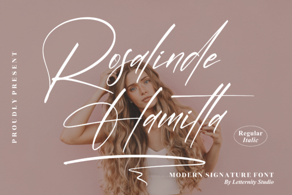 Rosalinde Hamilta: A Graceful Script Font