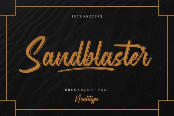 Sandblaster: A Font That Speaks