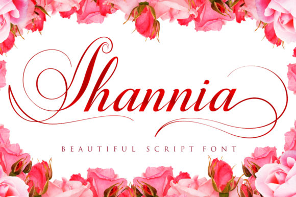 Shannia: A Elegant Handwritten Font