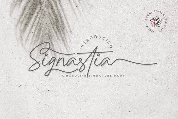 Signastia: A Beautiful Script Font