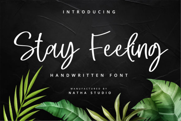 Stay Feeling: A Font That Speaks