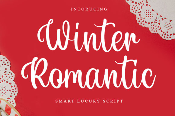 Winter Romantic Font Review